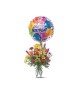 Mixed Bouquet with a Balloon